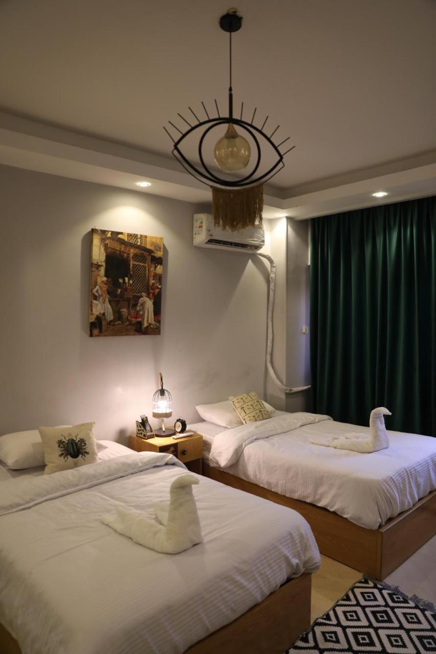 King Tout Hotel Pyramids View 开罗 外观 照片
