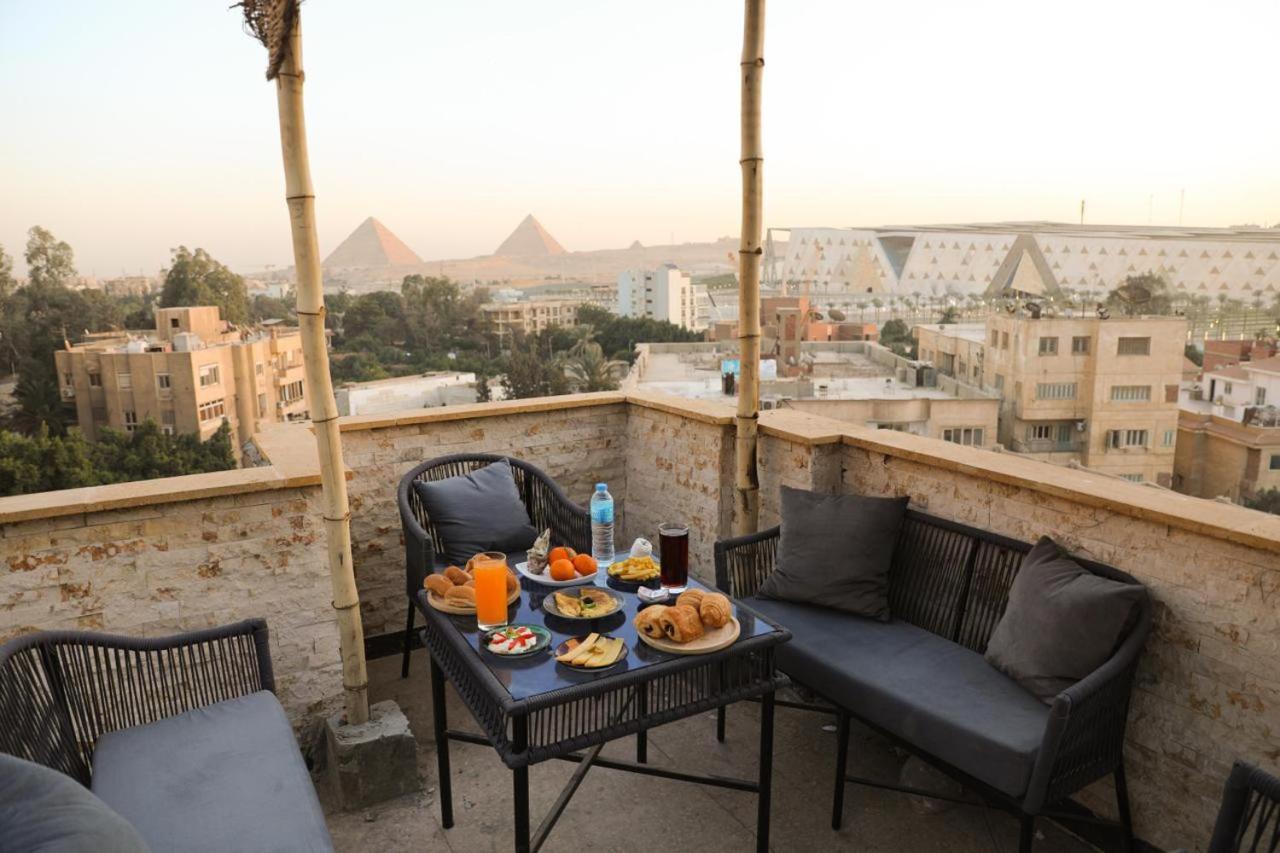 King Tout Hotel Pyramids View 开罗 外观 照片