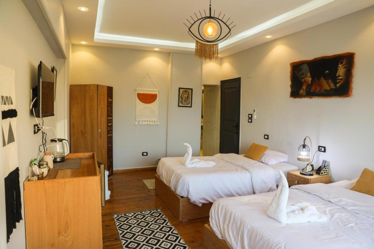 King Tout Hotel Pyramids View 开罗 外观 照片