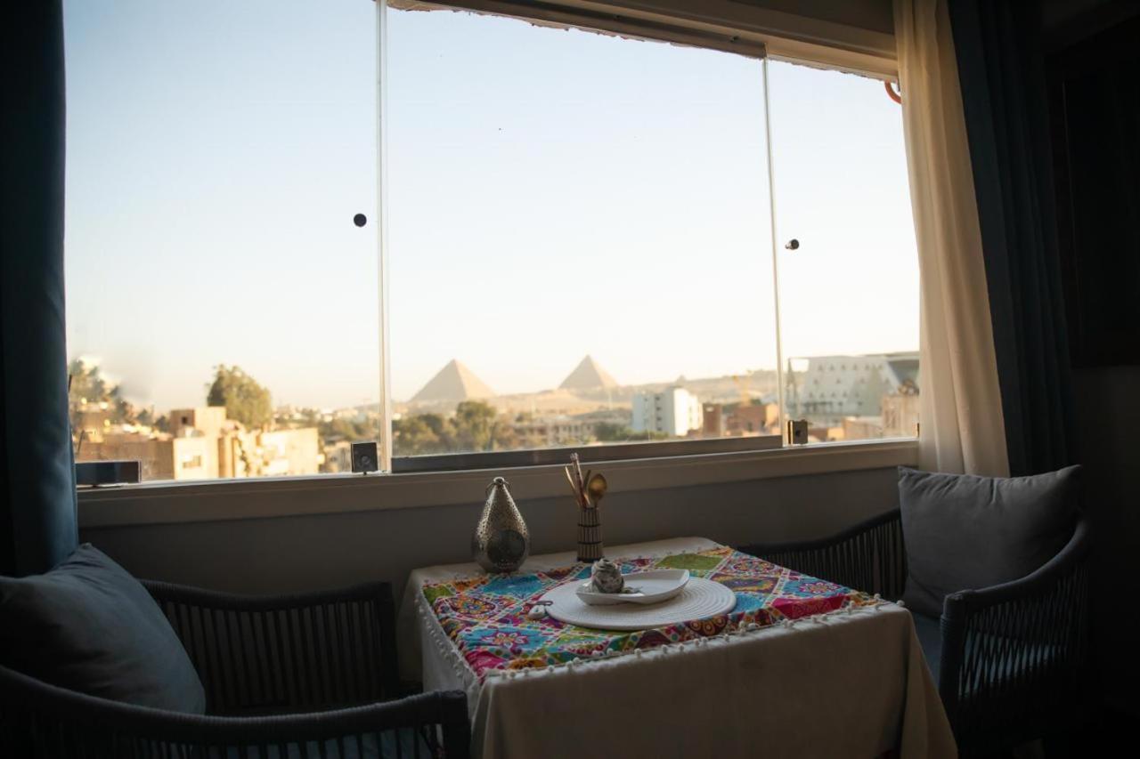 King Tout Hotel Pyramids View 开罗 外观 照片