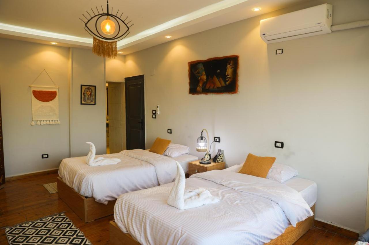 King Tout Hotel Pyramids View 开罗 外观 照片